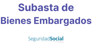 Subastas de bienes embargados Seguridad Social